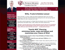 Tablet Screenshot of murphylaw.ca